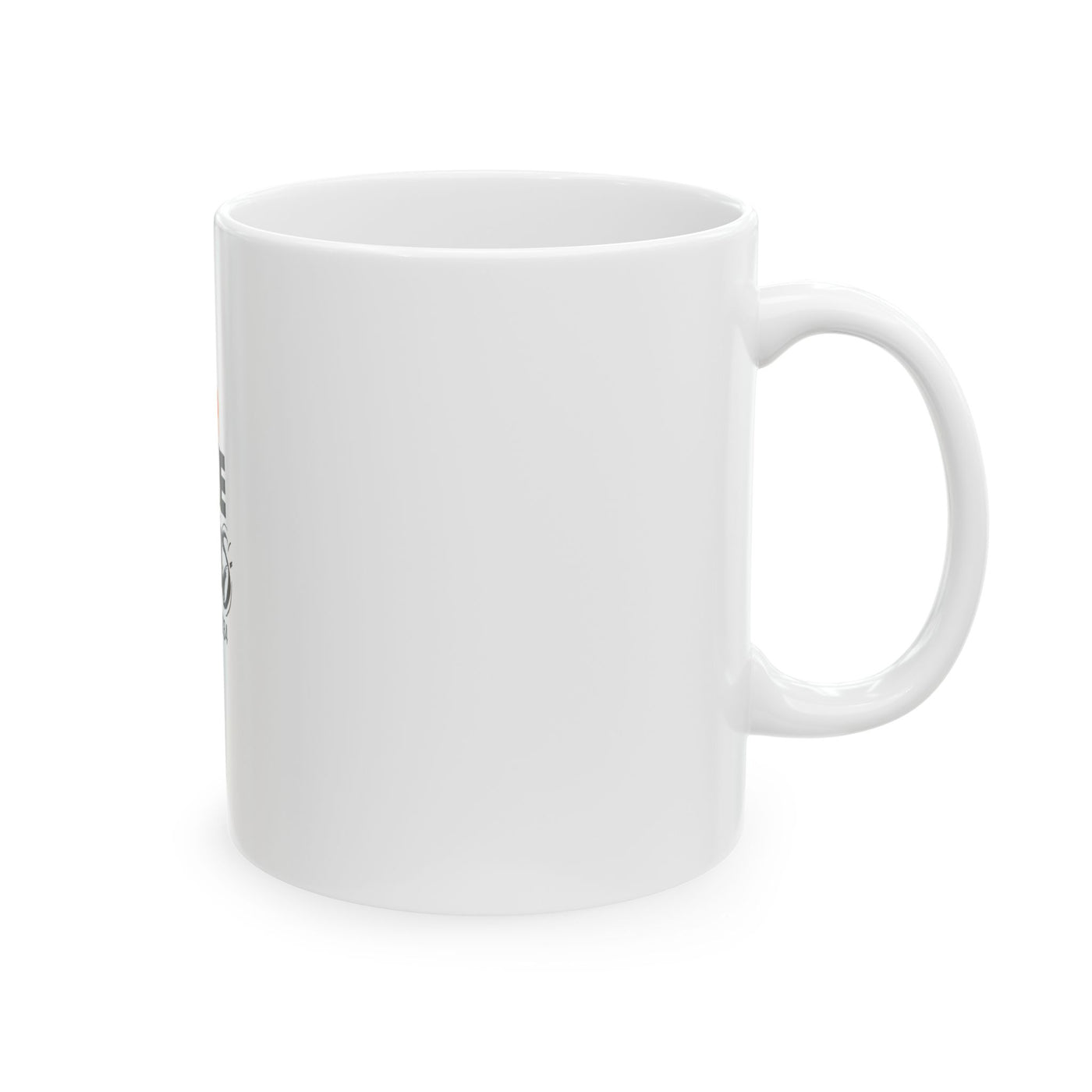 Inspirational Ceramic Mug - "Love Like Jesus" Design, Perfect for Coffee Lovers