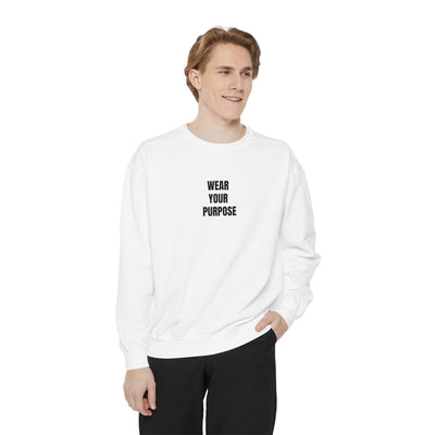 Purposeful Unisex Sweatshirt, Cozy Gift for Friends, Affirmation Apparel
