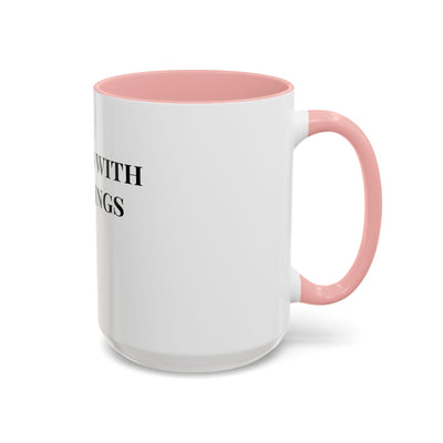 Brewed with Blessings White Ceramic Mug – Christian Coffee Cup (11oz & 15oz), Dishwasher & Microwave Safe