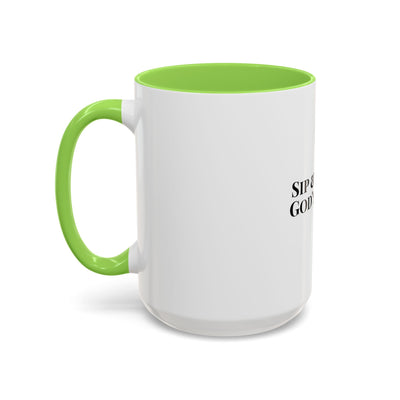 Sip and Shine God's Light Colorful Mugs (11oz, 15oz)