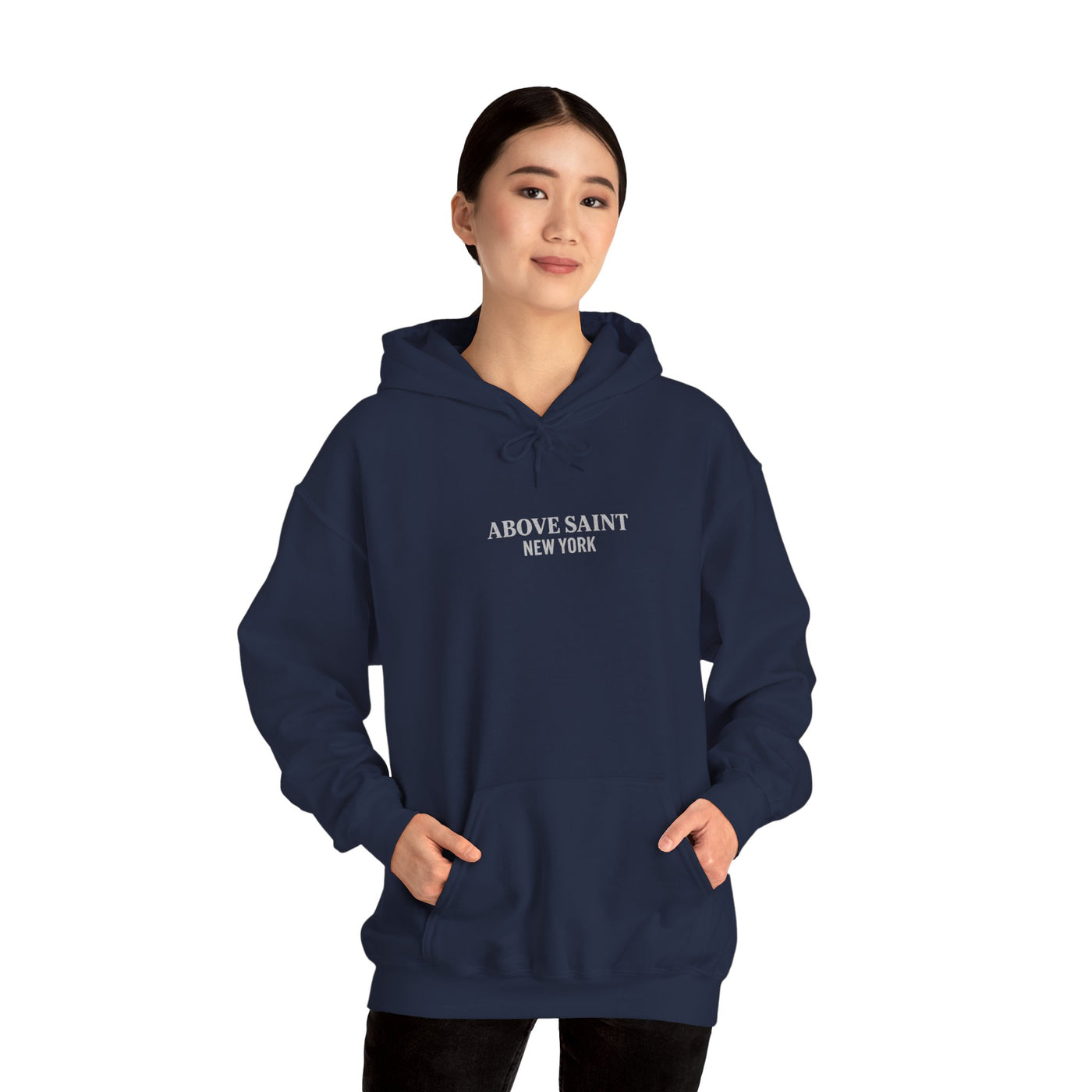 Inspirational Hooded Sweatshirt - "Walk by Faith, Not by Fear"