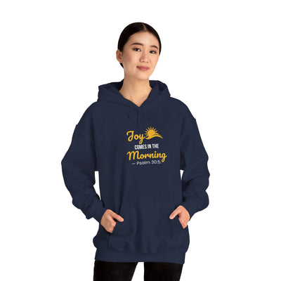 Joy Comes in the Morning Hoodie, Inspirational  Sweatshirt