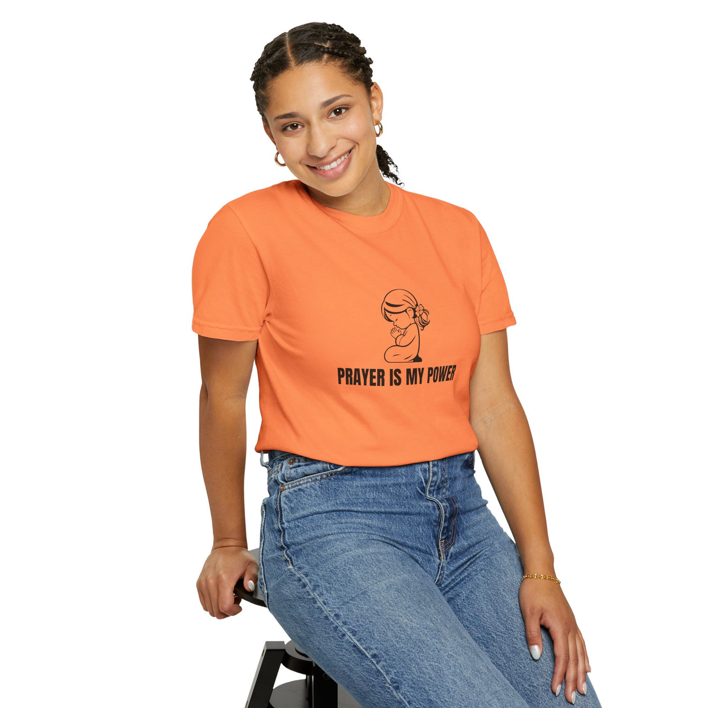 Prayer Power Unisex T-Shirt, Spiritual Tee, Faith Shirt, Casual Wear, Gift for Believers