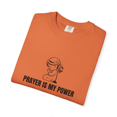 Prayer Power Unisex T-Shirt, Spiritual Tee, Faith Shirt, Casual Wear, Gift for Believers