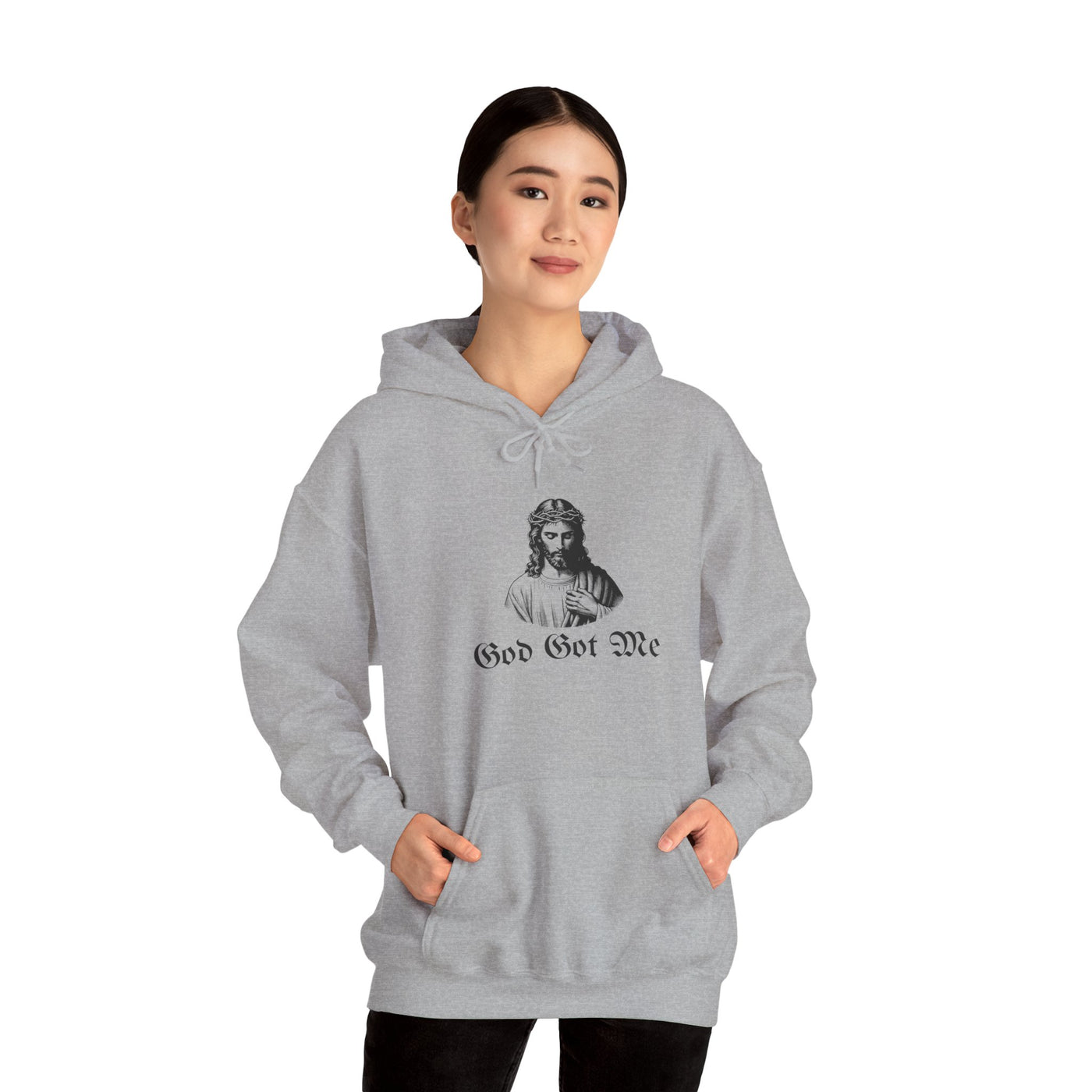 Inspirational God Got Me Hoodie, Faith-Based Apparel for Everyday Wear