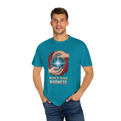 Mercy Over Madness T-Shirt, Unisex Casual Tee, Gift for Mental Health Awareness