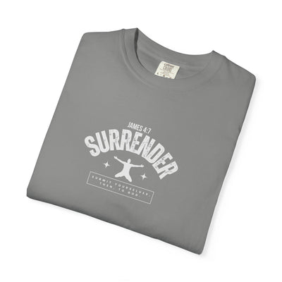 Unisex Surrender Shirt, Inspirational Tee , Everyday Wear