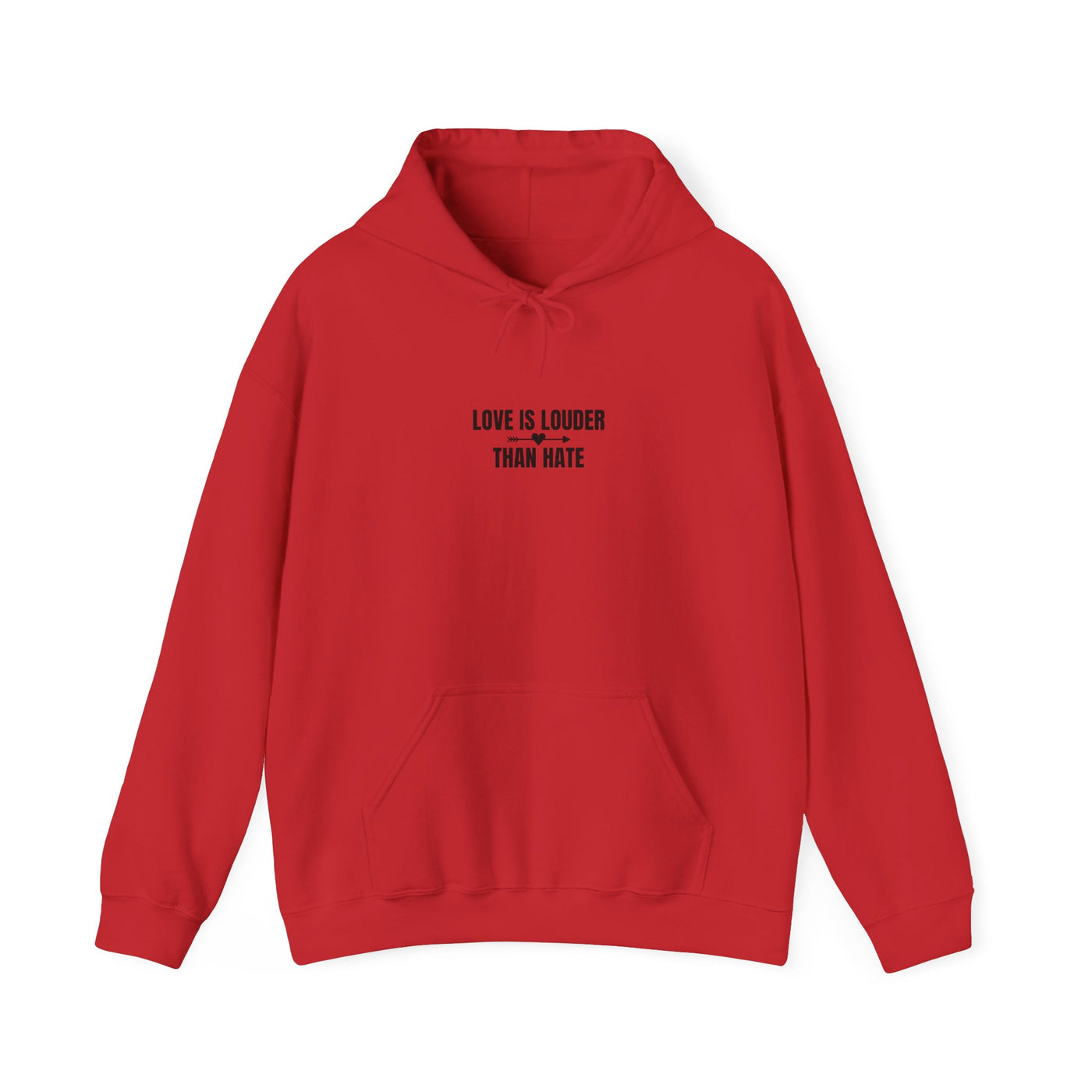 Love Is Louder Hoodie | Unisex Sweatshirt for Kindness & Activism
