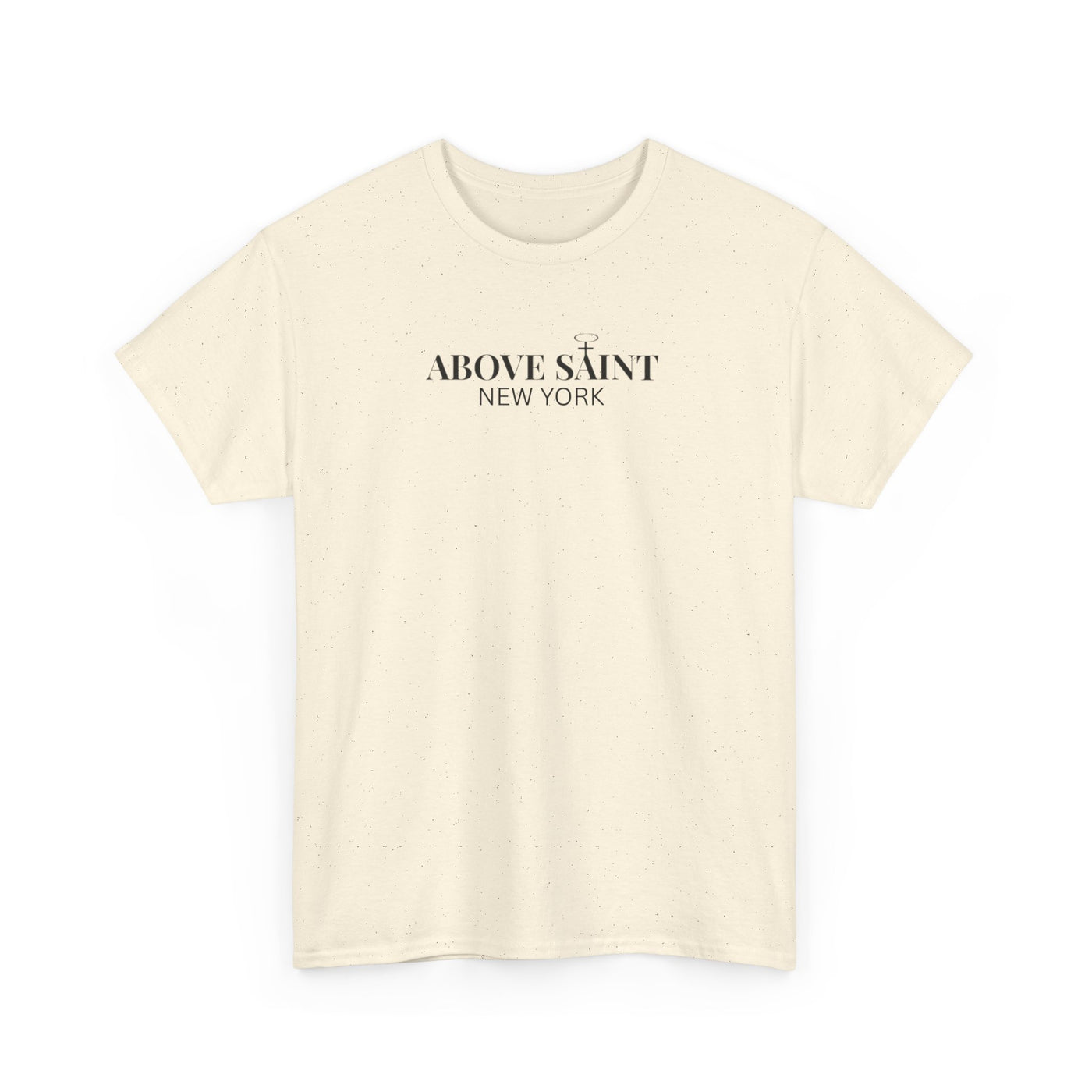 Above Saint New York Signature Logo Tee | Minimalist Christian Streetwear