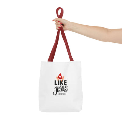Inspirational Tote Bag - Love Like Jesus, Christian Gift, Bible Verse Bag, Everyday Use