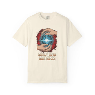 Mercy Over Madness T-Shirt, Unisex Casual Tee, Gift for Mental Health Awareness