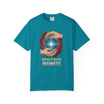 Mercy Over Madness T-Shirt, Unisex Casual Tee, Gift for Mental Health Awareness