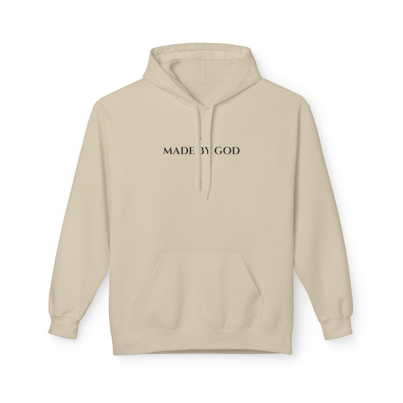 Unisex Made by God Hoodie, Inspirational Apparel