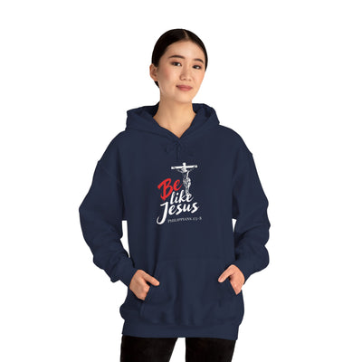 Faith-Inspired Hooded Sweatshirt - Be Like Jesus, Inspirational Apparel, Religious Hoodie
