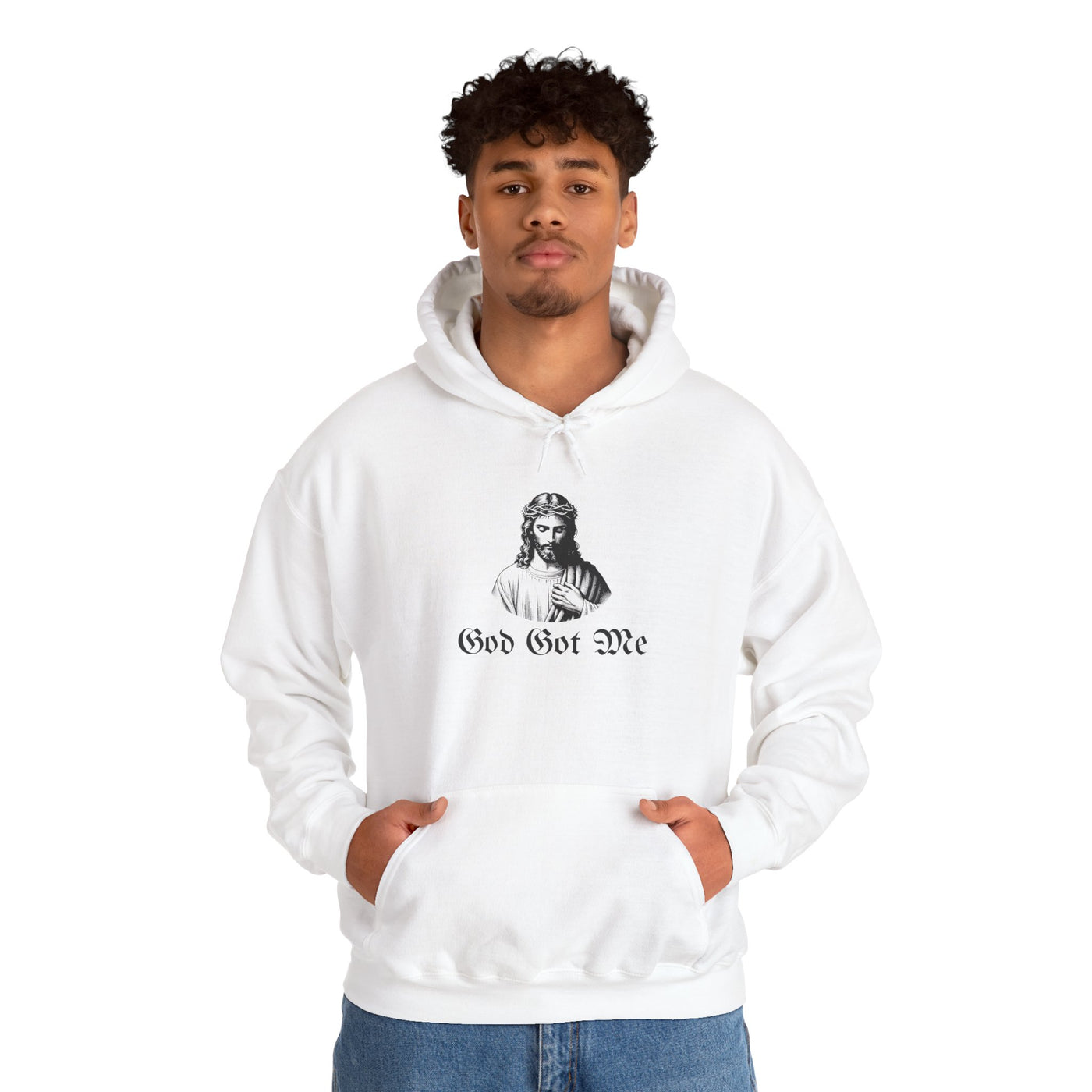 Inspirational God Got Me Hoodie, Faith-Based Apparel for Everyday Wear