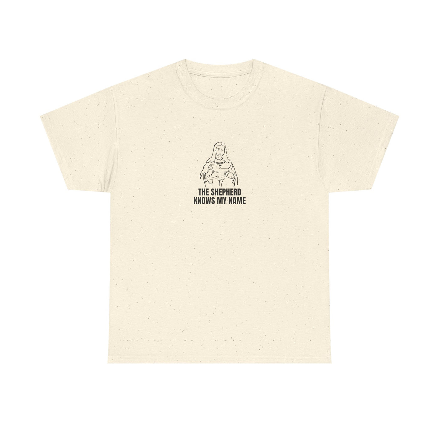 Shepherd Tee, Unisex Heavy Cotton Tee for Faith, Christian Gift, Religious Apparel, Bible Quotes, Everyday Wear
