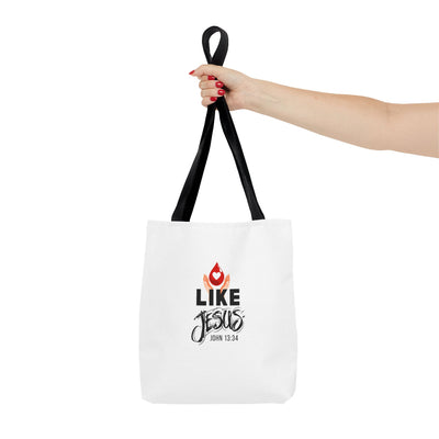 Inspirational Tote Bag - Love Like Jesus, Christian Gift, Bible Verse Bag, Everyday Use
