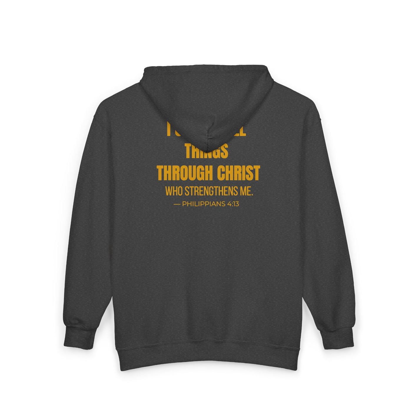I Can Do All Things | Philippians 4:13  Stylish Unisex Zip Hoodie