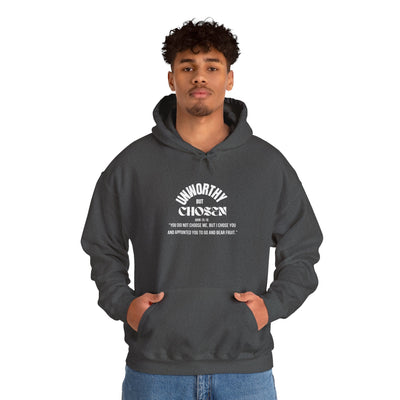 Unworthy but Chosen Unisex Motivational Hoodie