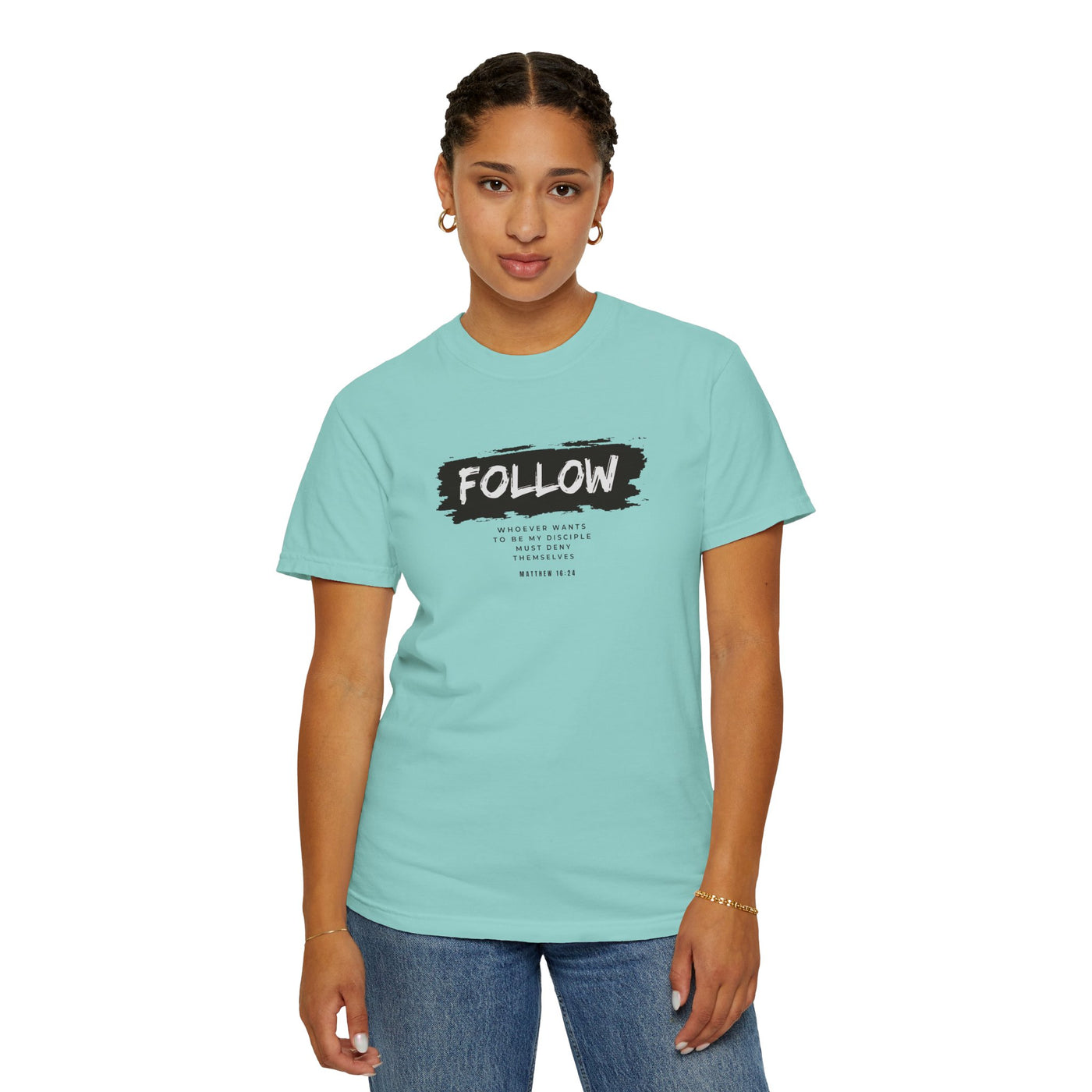 Follow Me Motivational Unisex T-shirt, Comfortable Tee for Everyday Wear