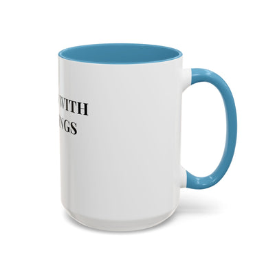 Brewed with Blessings White Ceramic Mug – Christian Coffee Cup (11oz & 15oz), Dishwasher & Microwave Safe