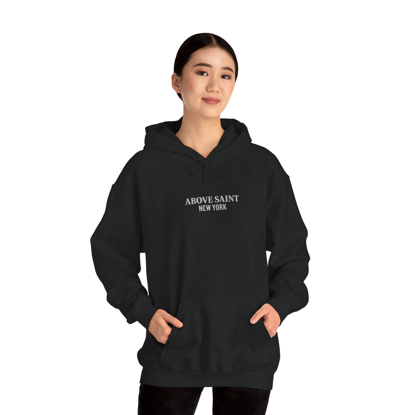 Inspirational Hooded Sweatshirt - "Walk by Faith, Not by Fear"