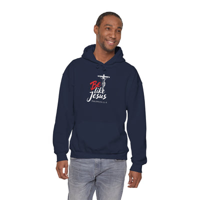 Faith-Inspired Hooded Sweatshirt - Be Like Jesus, Inspirational Apparel, Religious Hoodie