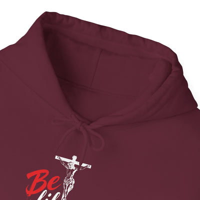 Faith-Inspired Hooded Sweatshirt - Be Like Jesus, Inspirational Apparel, Religious Hoodie