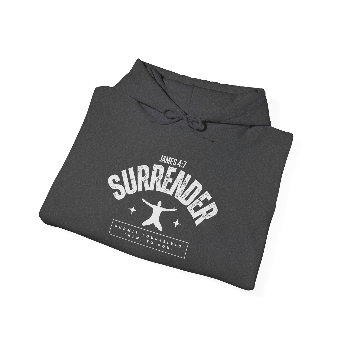 Inspirational Surrender Hoodie - Unisex Heavy Blend Sweatshirt