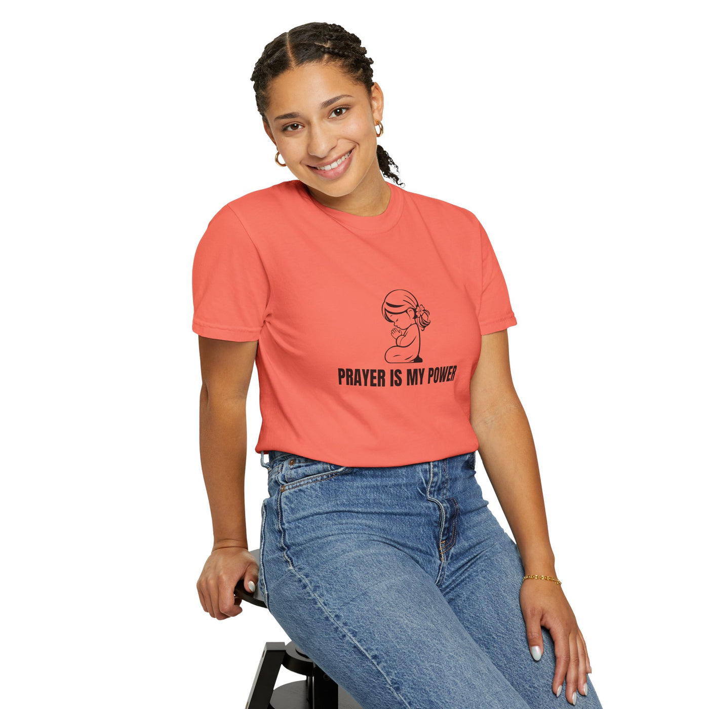 Prayer Power Unisex T-Shirt, Spiritual Tee, Faith Shirt, Casual Wear, Gift for Believers