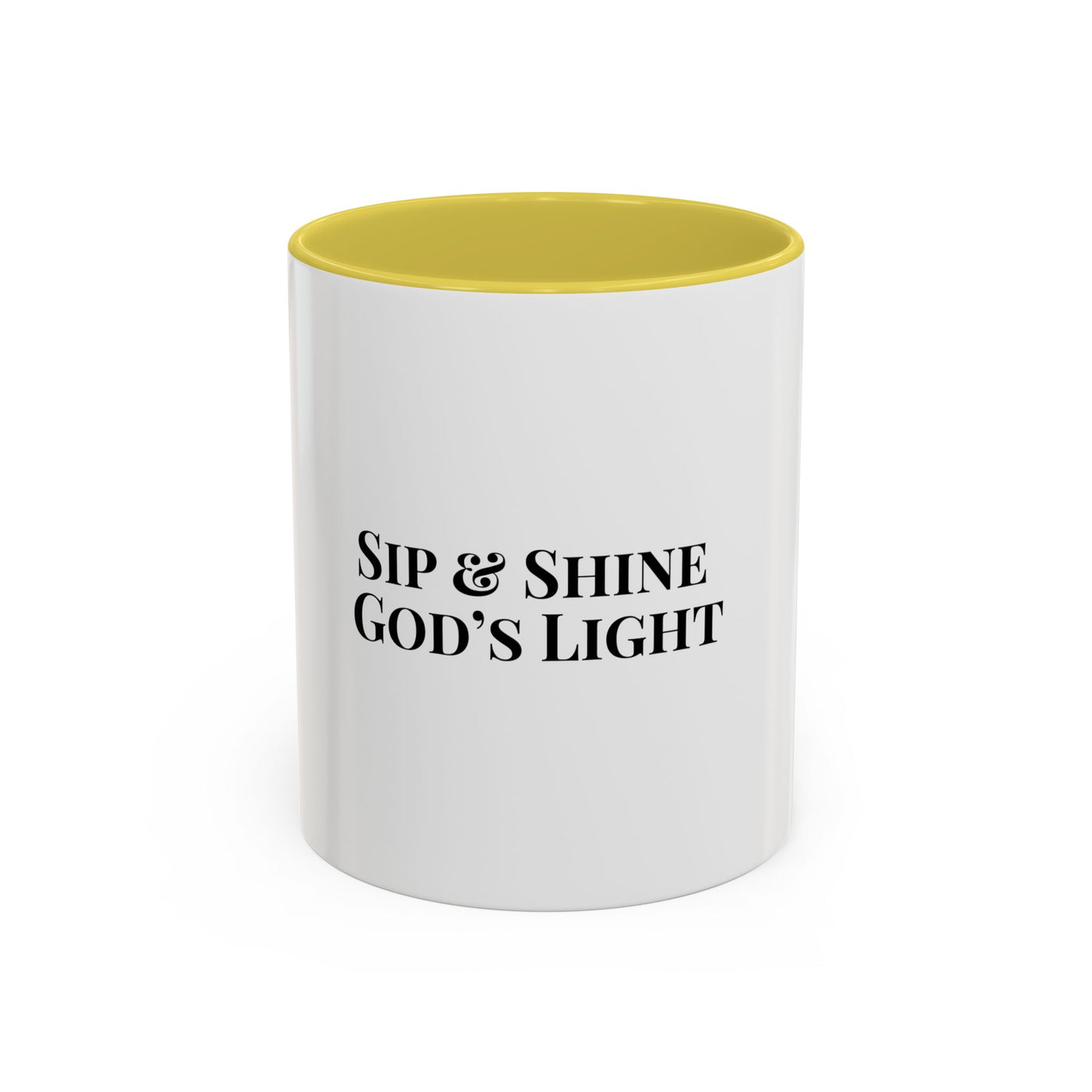 Sip and Shine God's Light Colorful Mugs (11oz, 15oz)