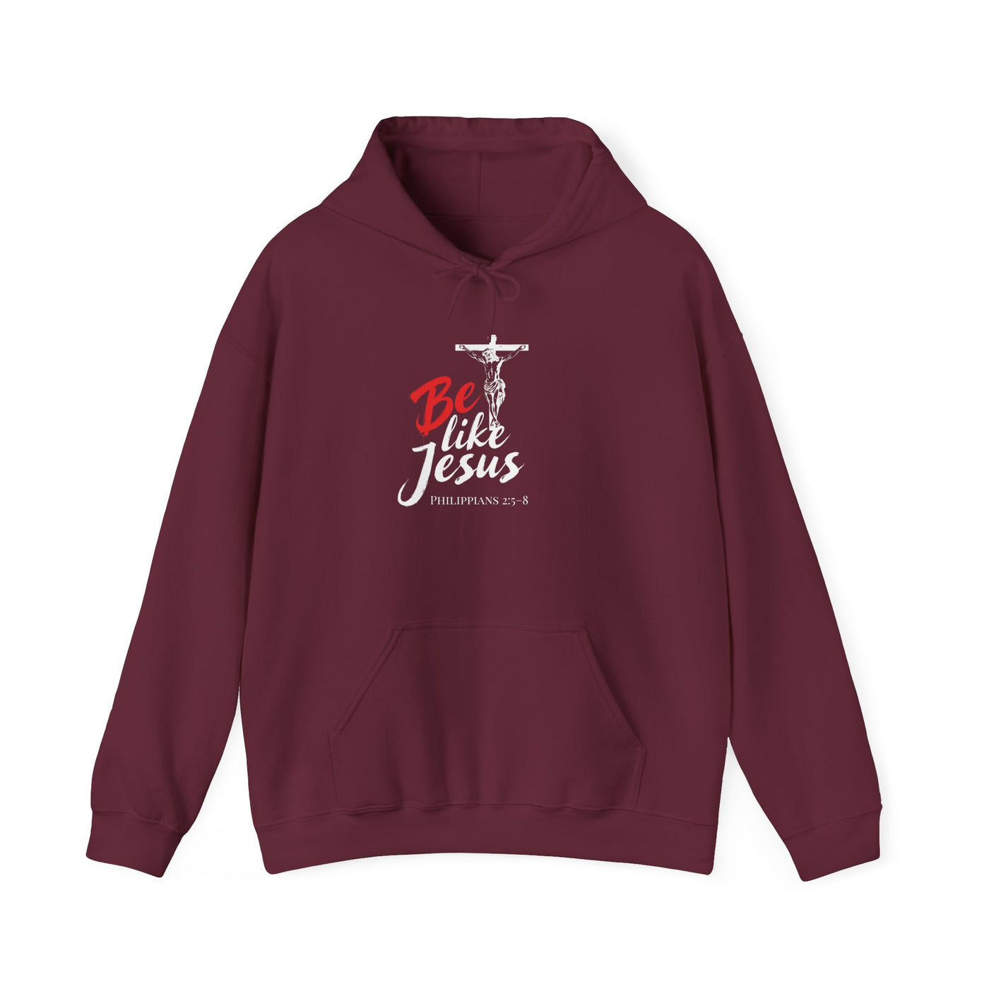 Faith-Inspired Hooded Sweatshirt - Be Like Jesus, Inspirational Apparel, Religious Hoodie