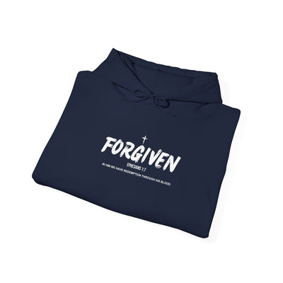 Forgiven Unisex Hoodie - Inspirational Sweatshirt for Faith
