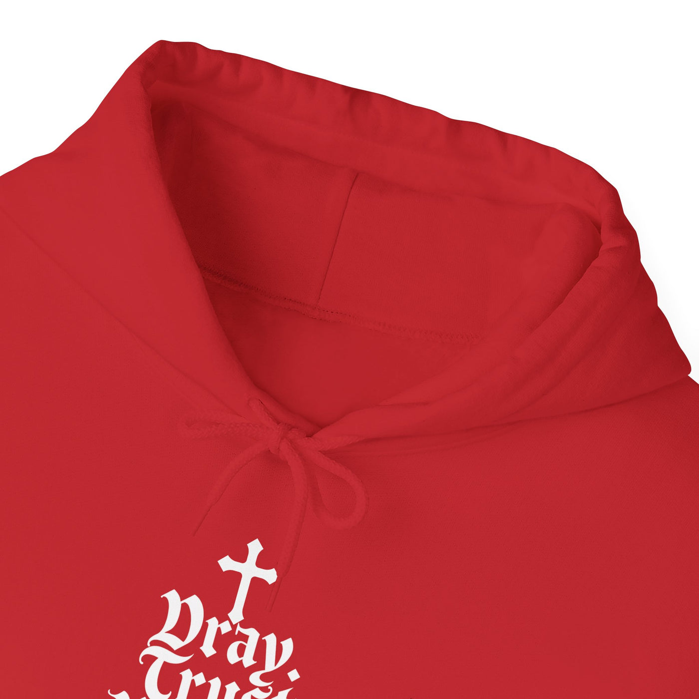 Pray Trust Repeat Cozy Unisex Hooded Sweatshirt for Every Occasion