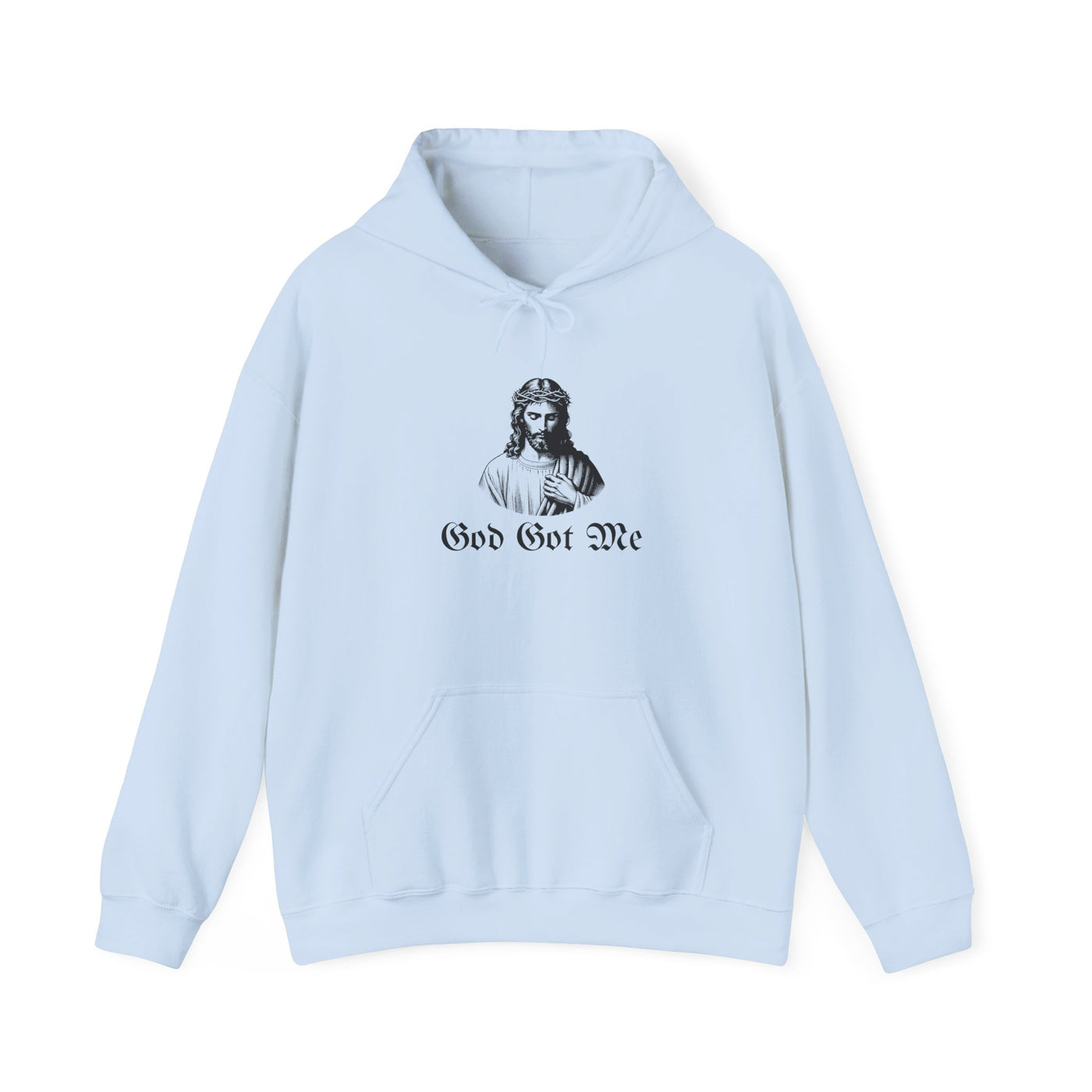 Inspirational God Got Me Hoodie, Faith-Based Apparel for Everyday Wear