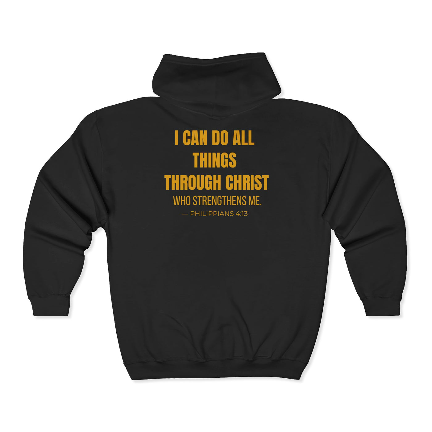 I Can Do All Things | Philippians 4:13  Stylish Unisex Zip Hoodie