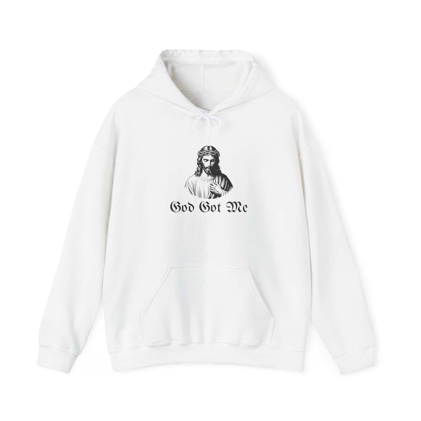 Inspirational God Got Me Hoodie, Faith-Based Apparel for Everyday Wear