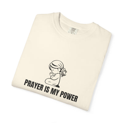 Prayer Power Unisex T-Shirt, Spiritual Tee, Faith Shirt, Casual Wear, Gift for Believers