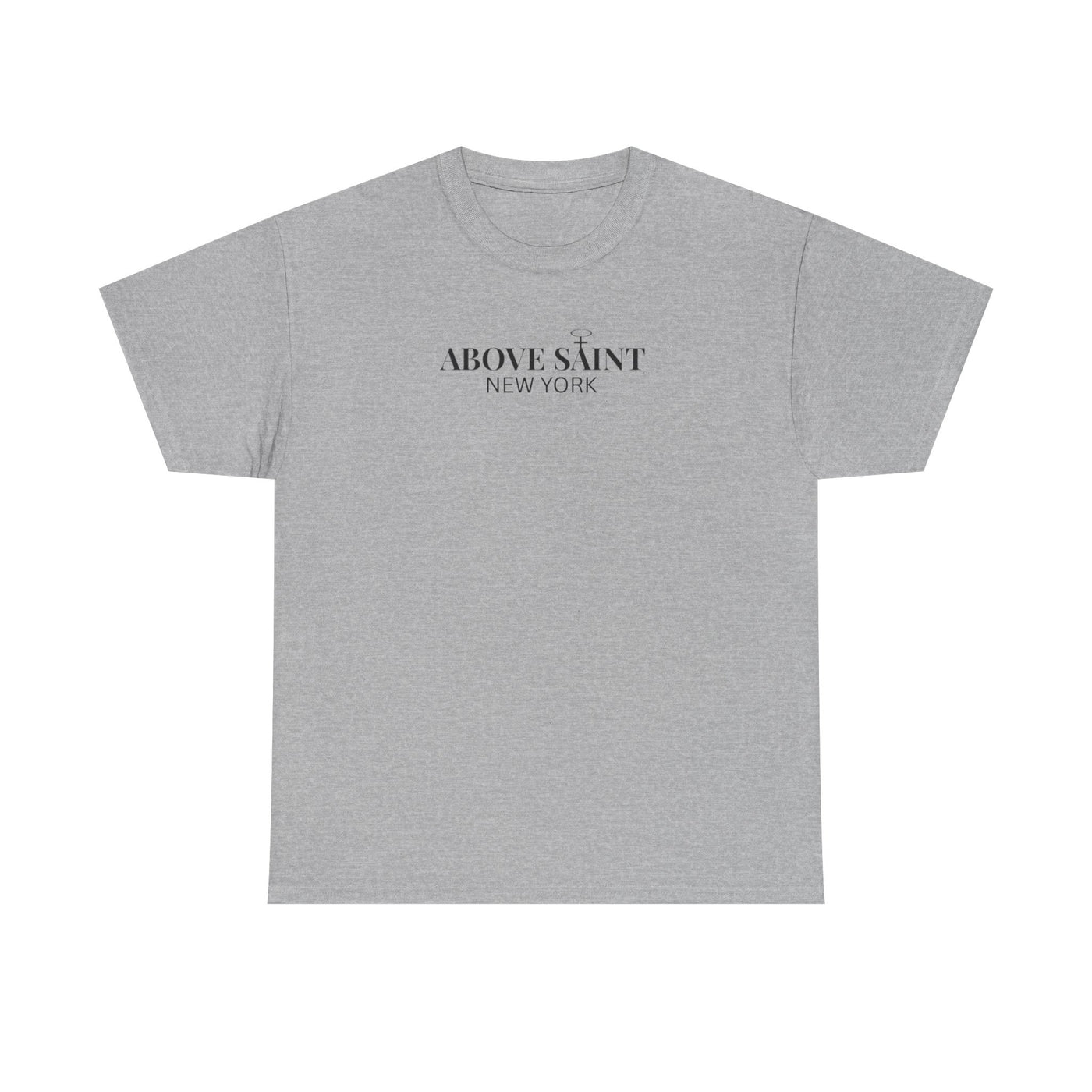 Above Saint New York Signature Logo Tee | Minimalist Christian Streetwear