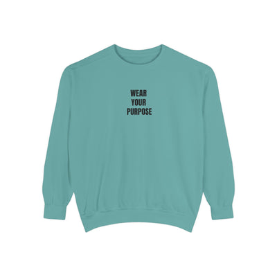 Purposeful Unisex Sweatshirt, Cozy Gift for Friends, Affirmation Apparel