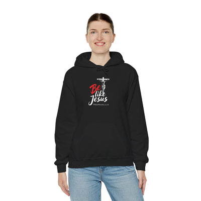 Faith-Inspired Hooded Sweatshirt - Be Like Jesus, Inspirational Apparel, Religious Hoodie