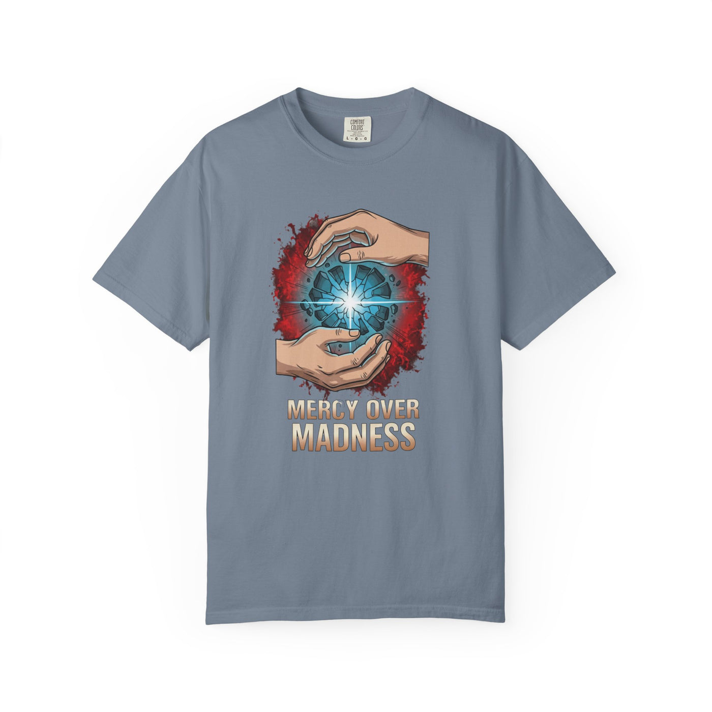 Mercy Over Madness T-Shirt, Unisex Casual Tee, Gift for Mental Health Awareness