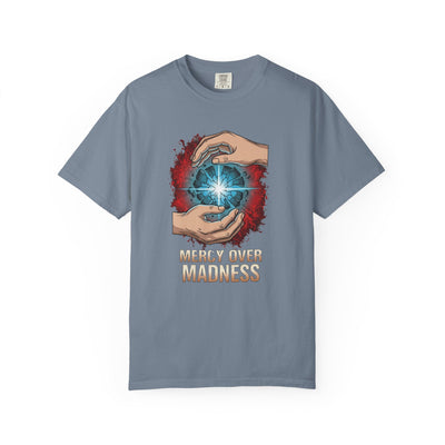 Mercy Over Madness T-Shirt, Unisex Casual Tee, Gift for Mental Health Awareness
