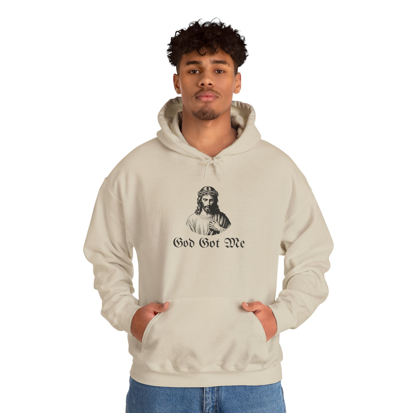Inspirational God Got Me Hoodie, Faith-Based Apparel for Everyday Wear