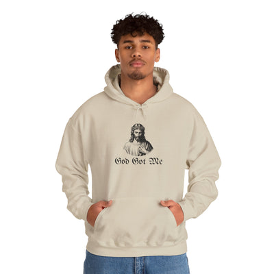 Inspirational God Got Me Hoodie, Faith-Based Apparel for Everyday Wear