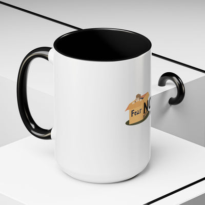 Fear Not Inspirational Coffee Mug, Motivational Mug, Gift for Encouragement, Self-Care Mug, Faith-Based Gift