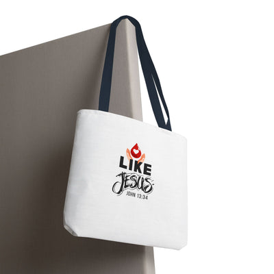 Inspirational Tote Bag - Love Like Jesus, Christian Gift, Bible Verse Bag, Everyday Use