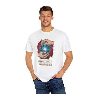 Mercy Over Madness T-Shirt, Unisex Casual Tee, Gift for Mental Health Awareness