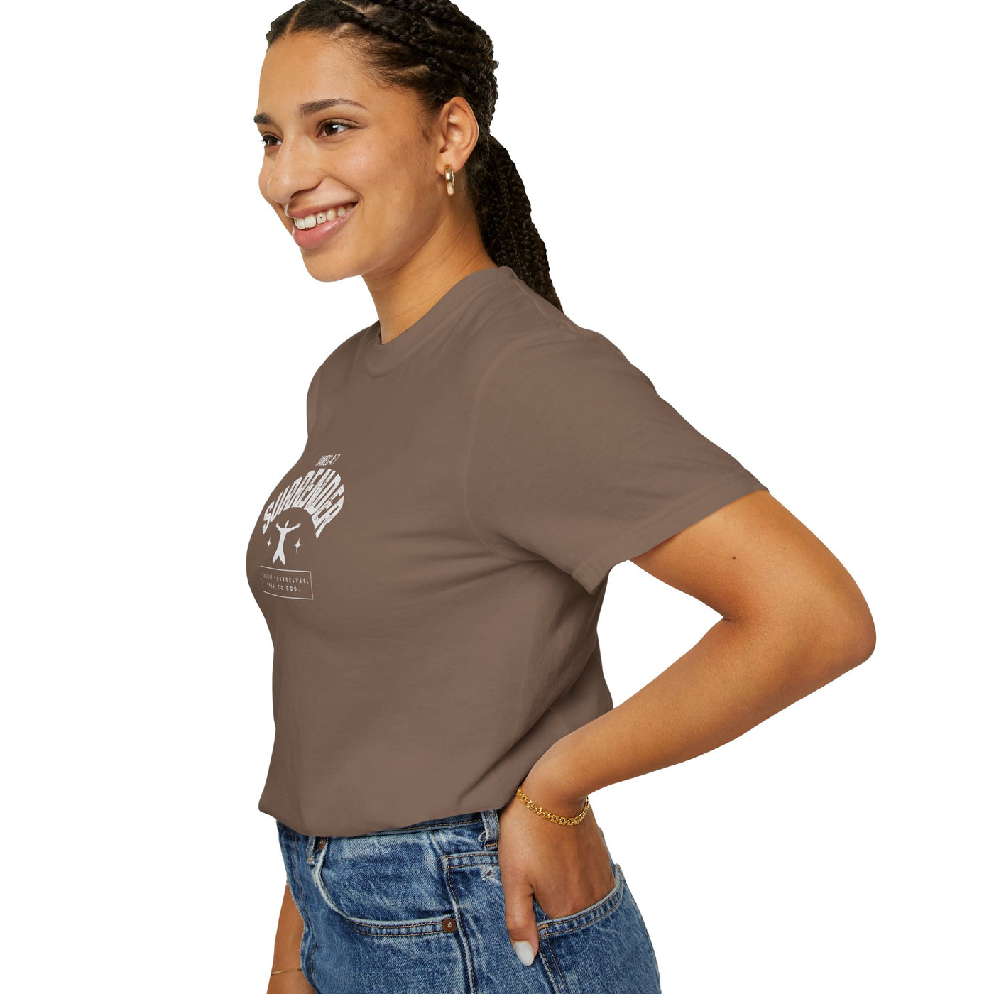 Unisex Surrender Shirt, Inspirational Tee , Everyday Wear
