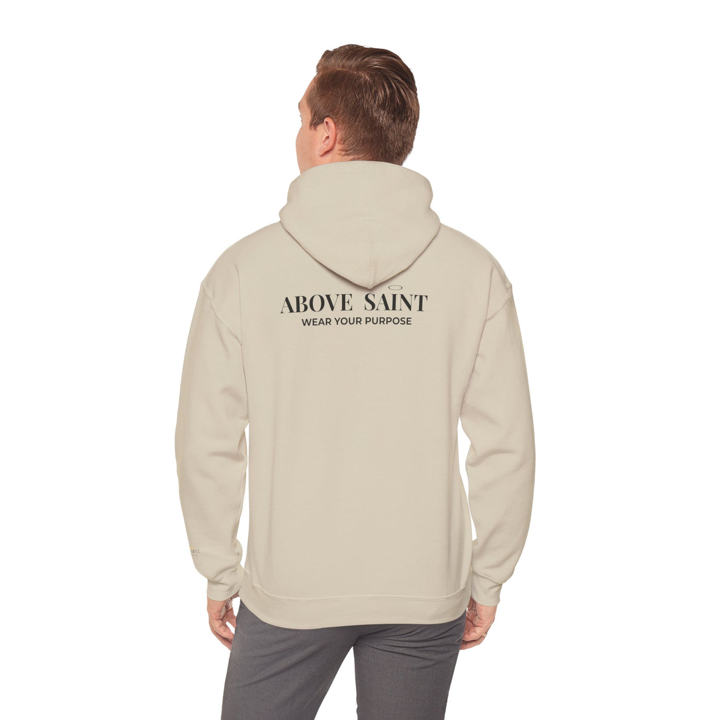 Inspirational Heavy Blend Hoodie | My God is Bigger Than My Problems